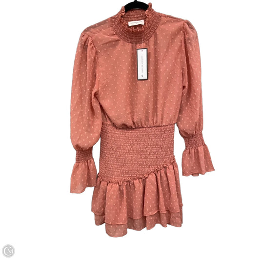 Dress Casual Short By Goodnight Macaroon In Pink, Size: S