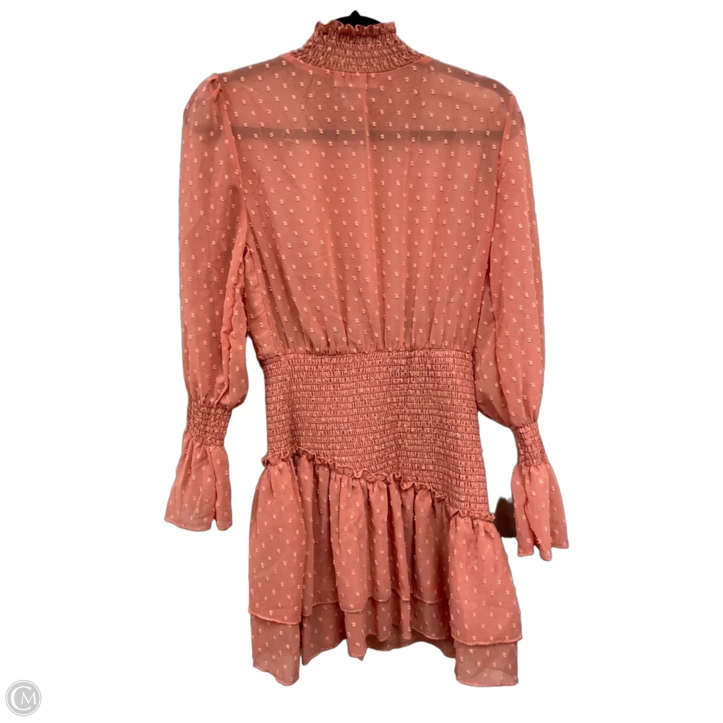 Dress Casual Short By Goodnight Macaroon In Pink, Size: S