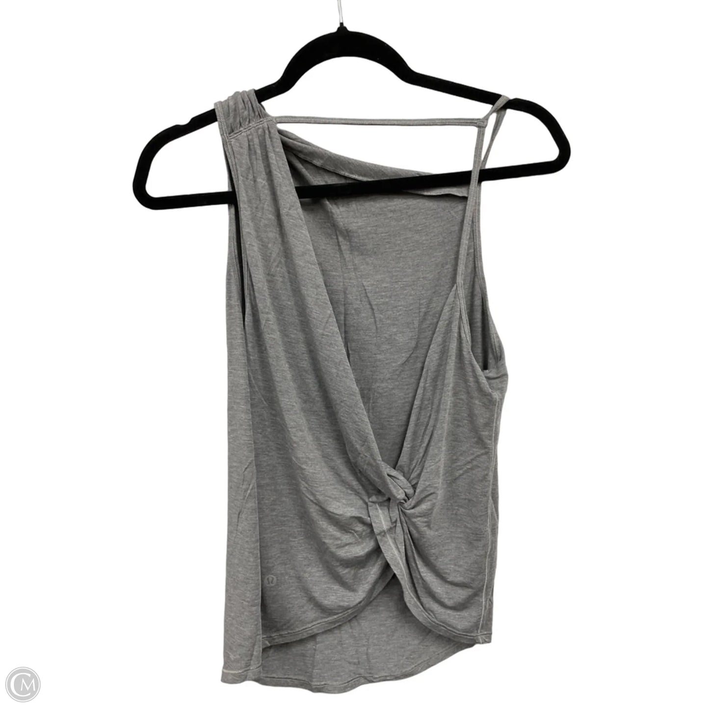 Athletic Tank Top By Lululemon In Grey, Size: M