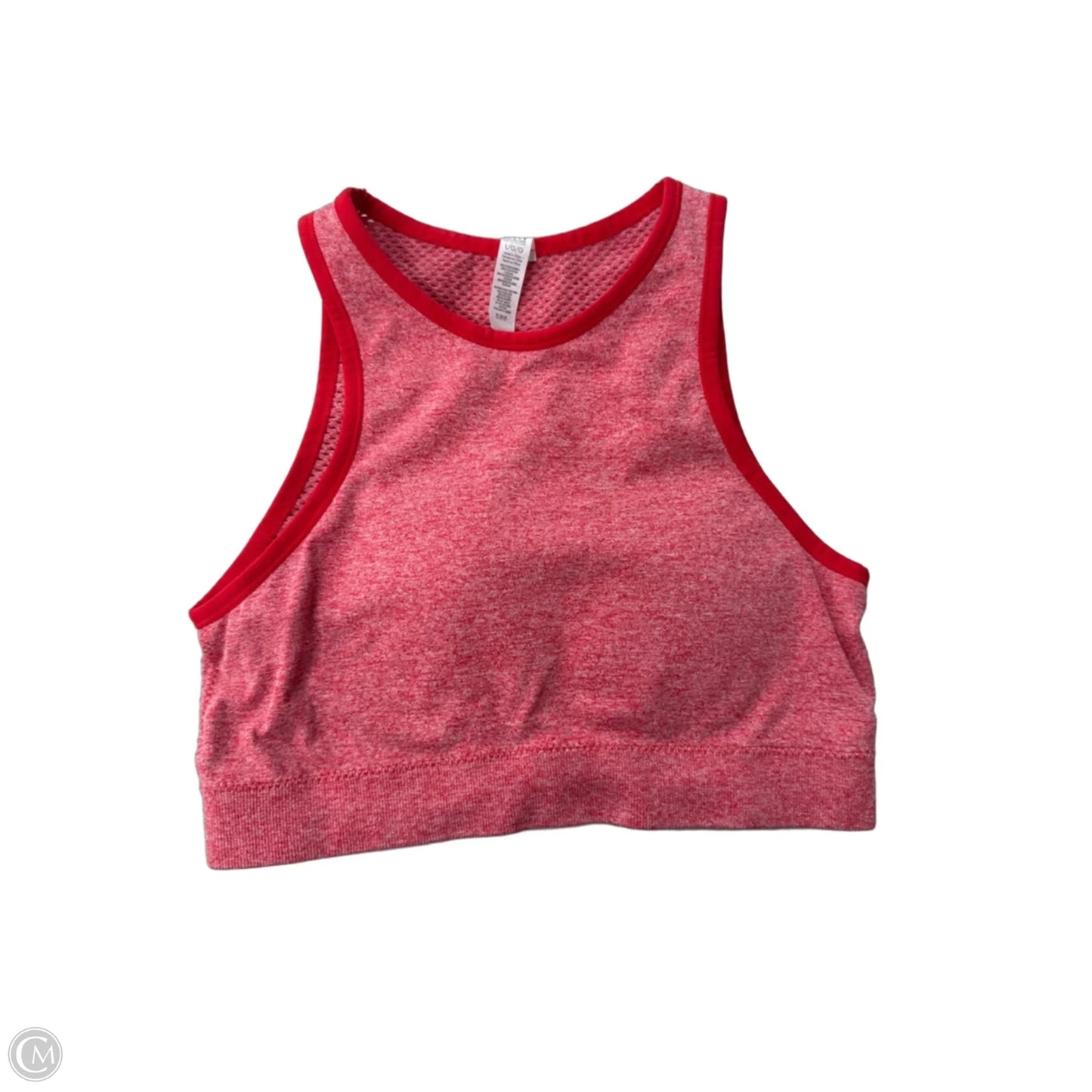 Athletic Bra By Marc New York In Red, Size: L