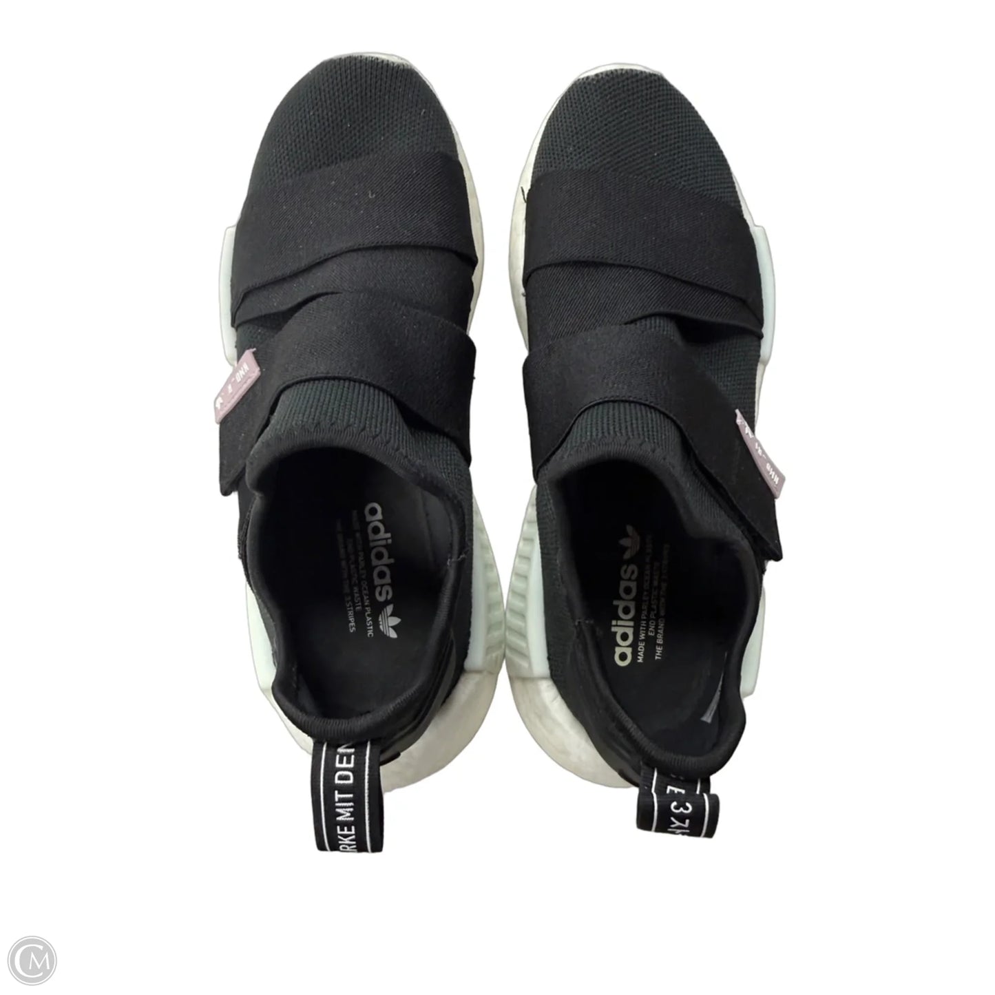 Shoes Athletic By Adidas In Black & White, Size: 6.5