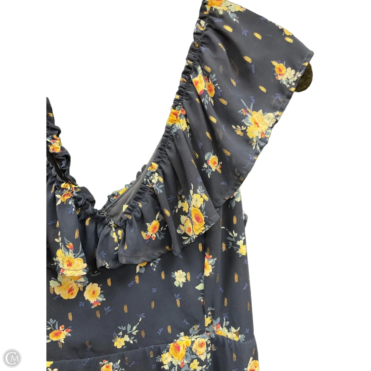 Dress Casual Maxi By Miami In Floral Print, Size: S