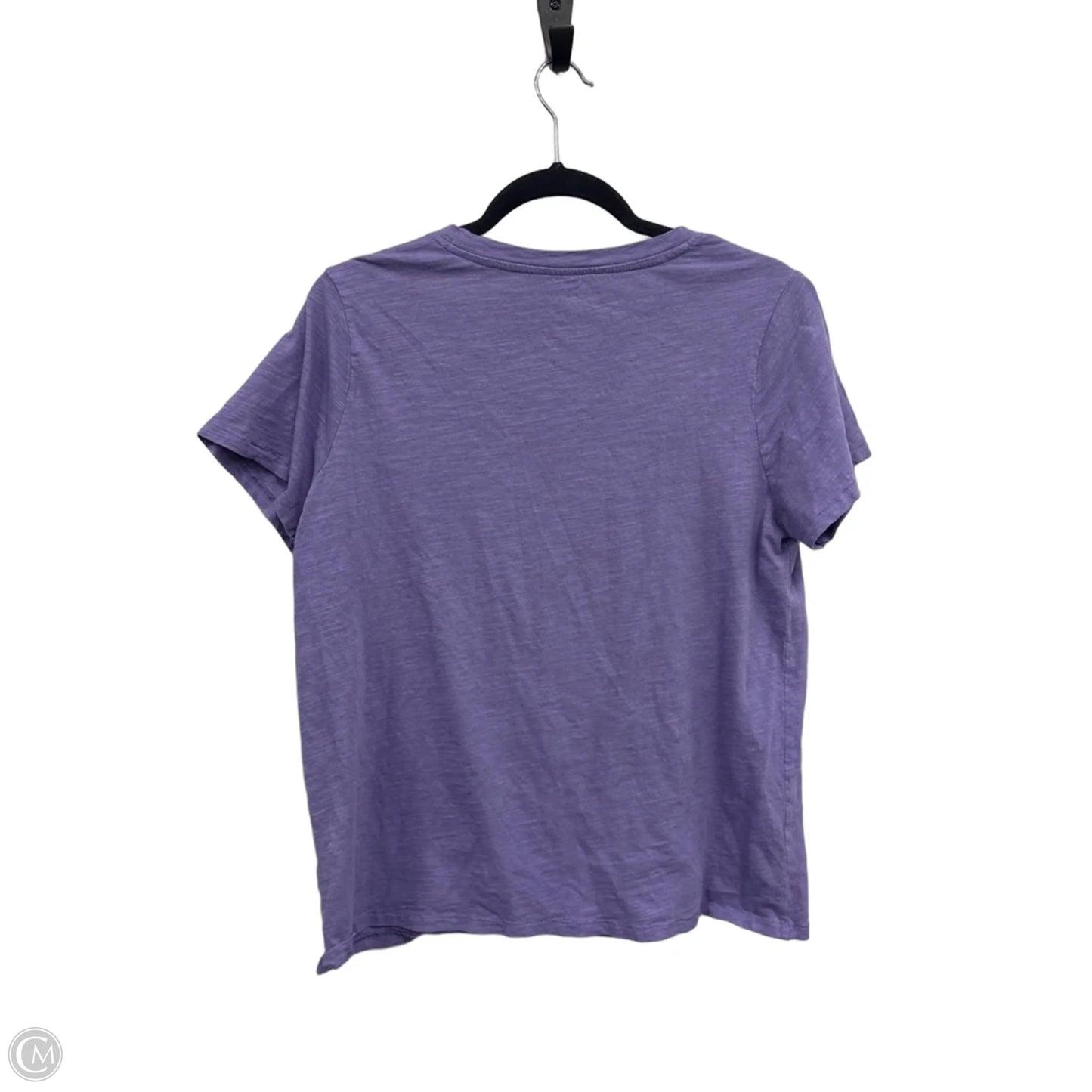 Top Short Sleeve By Sonoma In Purple, Size: M