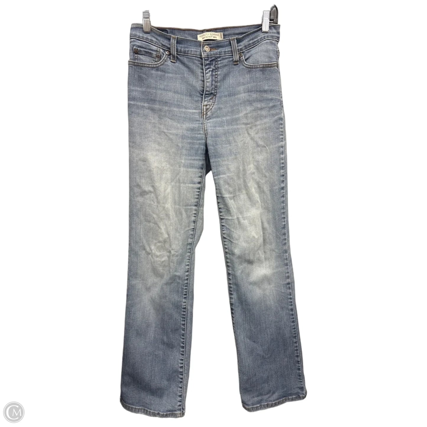 Jeans Boot Cut By Levis In Blue Denim, Size: 10