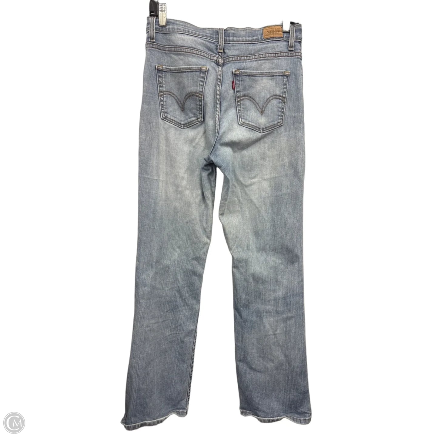 Jeans Boot Cut By Levis In Blue Denim, Size: 10