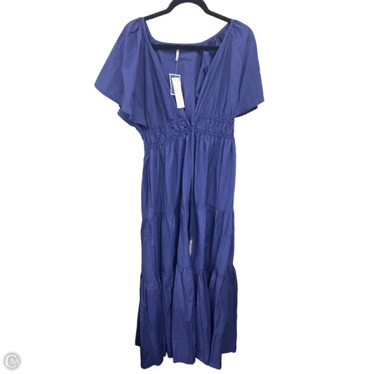 Dress Casual Maxi By Young Fabulous & Broke In Purple, Size: L