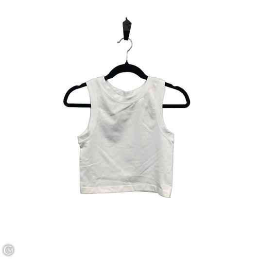 Top Sleeveless By New Mix In White, Size: S
