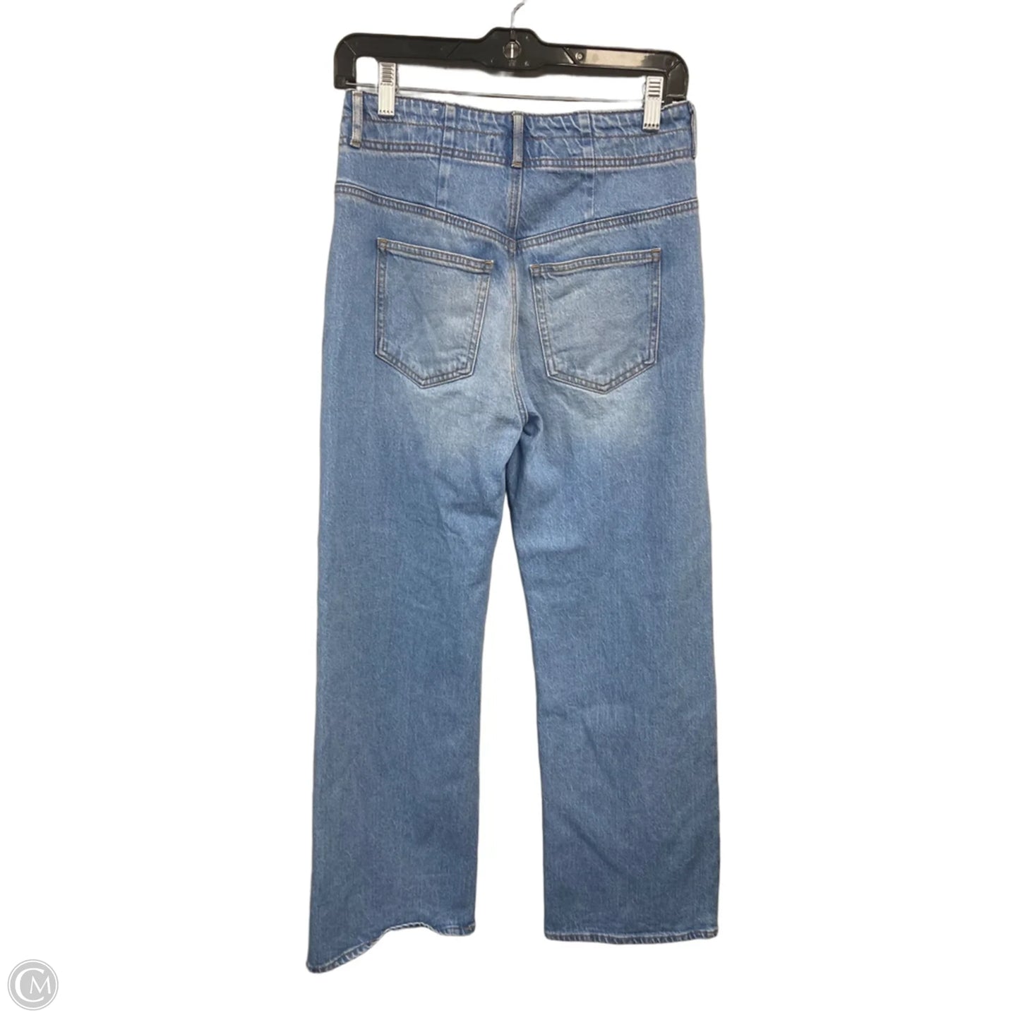 Jeans Wide Leg By Loft In Blue Denim, Size: 2