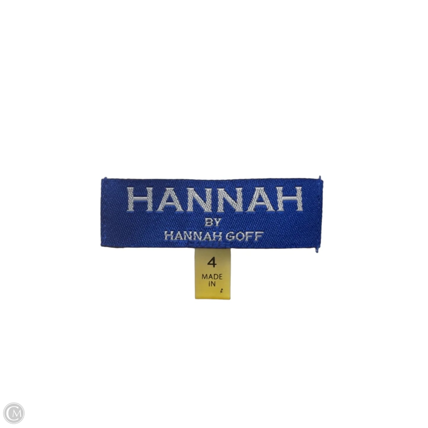 Dress Casual Midi By Hannah In Geometric Pattern, Size: 4