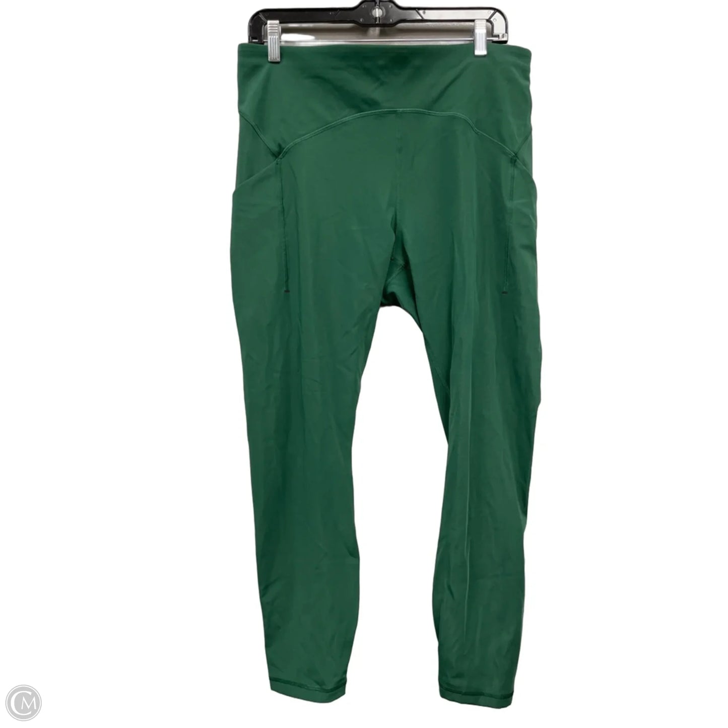 Athletic Leggings By Lululemon In Green, Size: 14