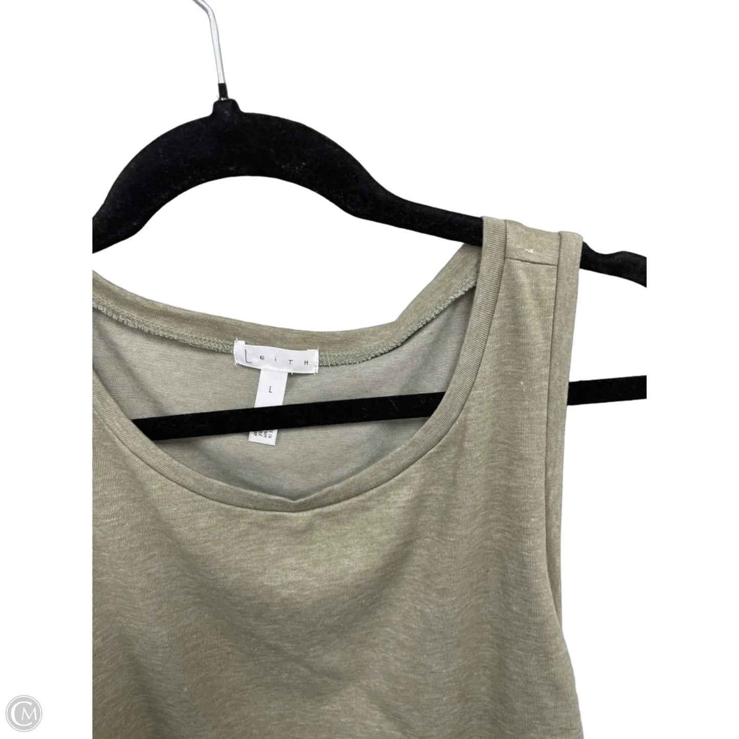 Dress Casual Midi By Leith In Green, Size: L