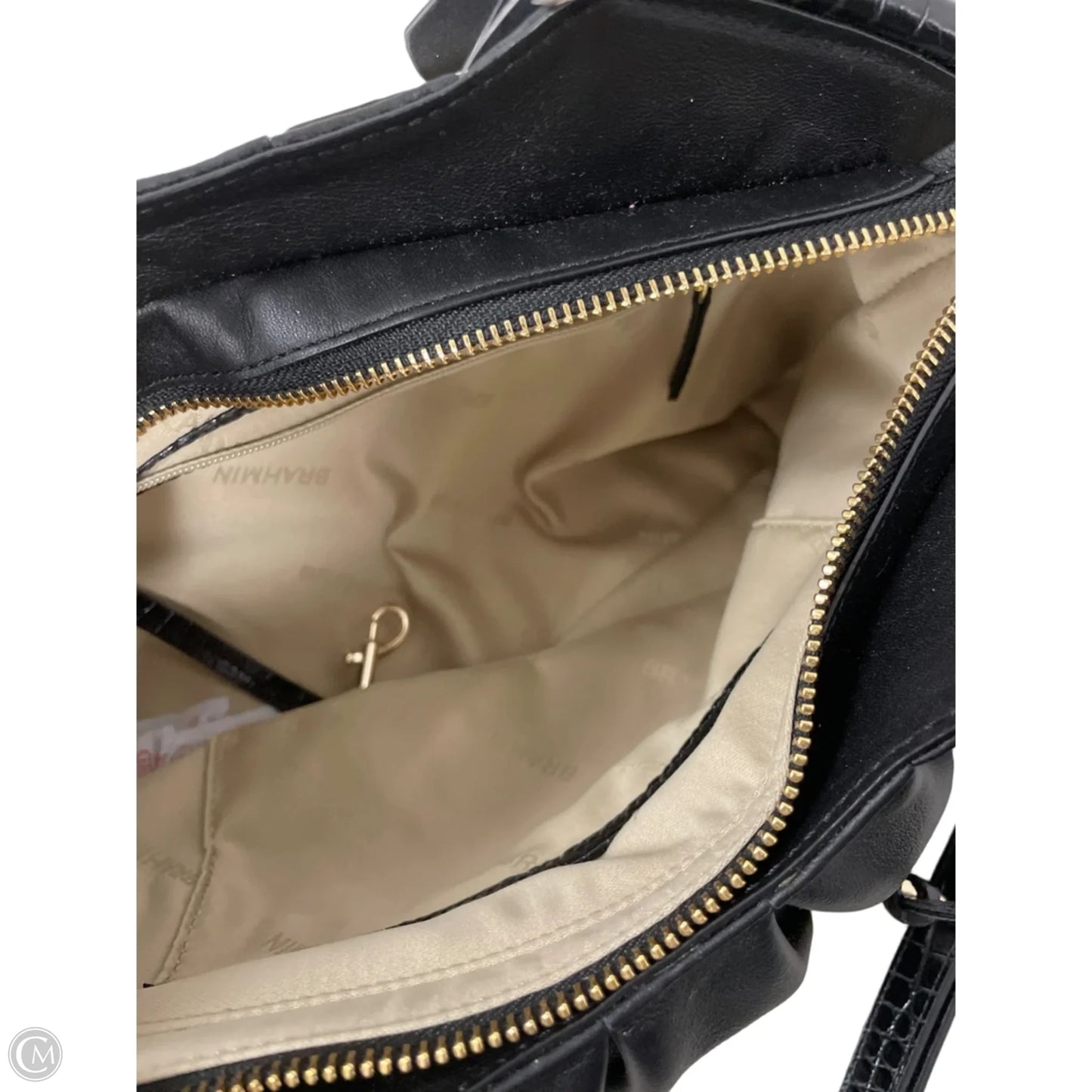 Handbag Designer By Brahmin, Size: Medium