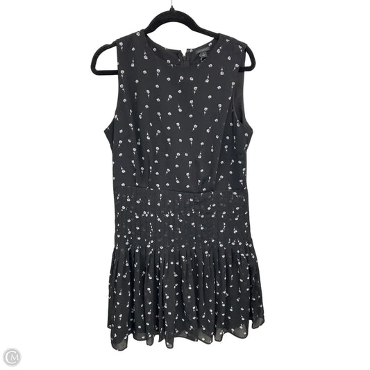 Dress Casual Midi By Ann Taylor In Black, Size: 10
