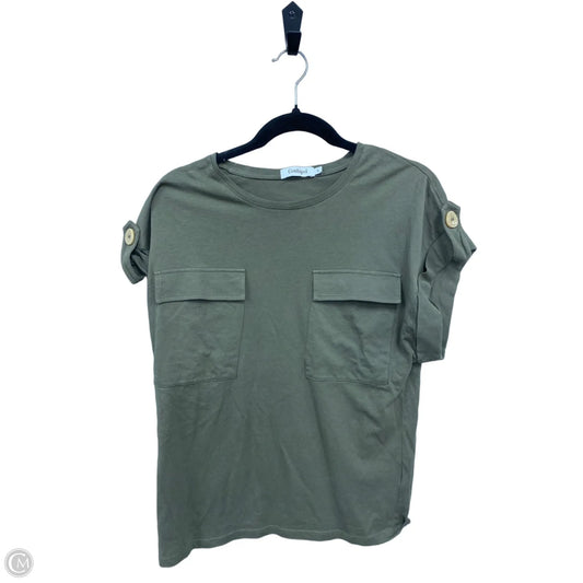 Top Short Sleeve By Clothes Mentor In Green, Size: S