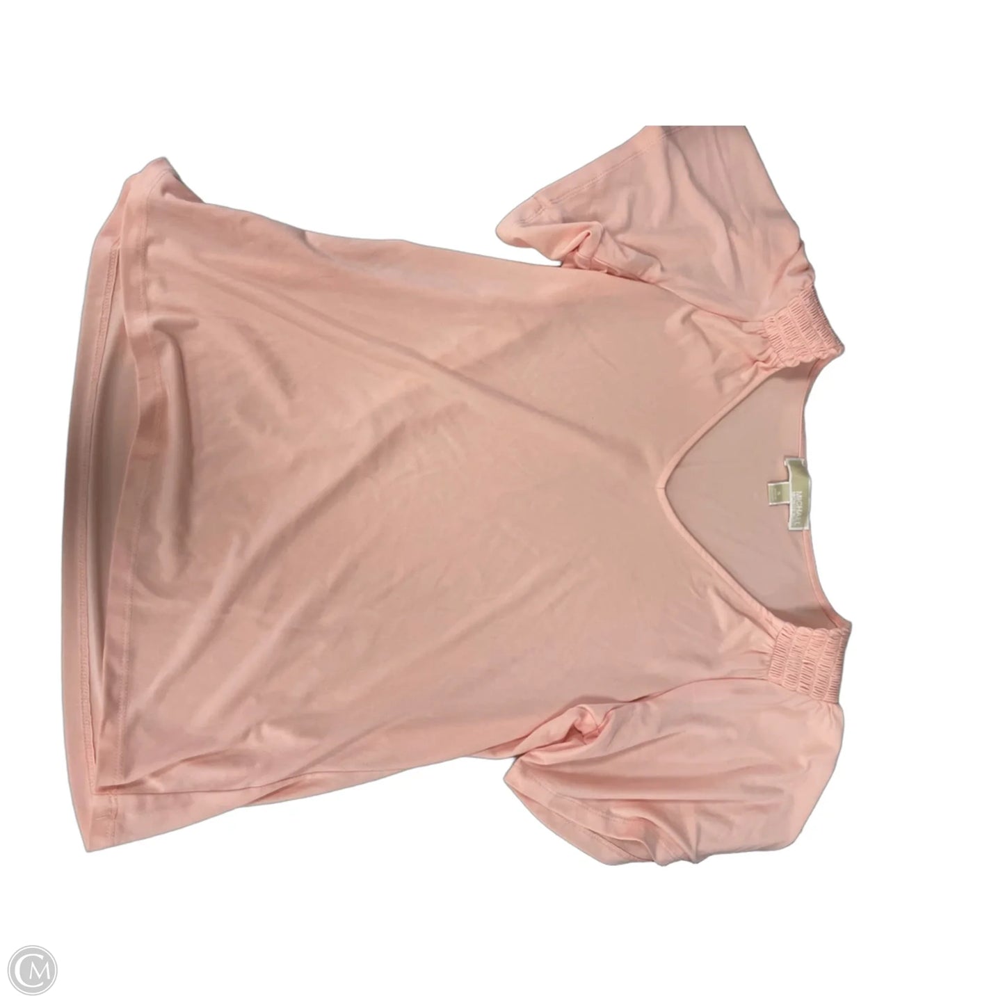 Top Short Sleeve By Michael By Michael Kors In Pink, Size: S
