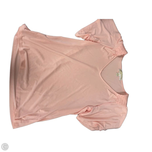 Top Short Sleeve By Michael By Michael Kors In Pink, Size: S