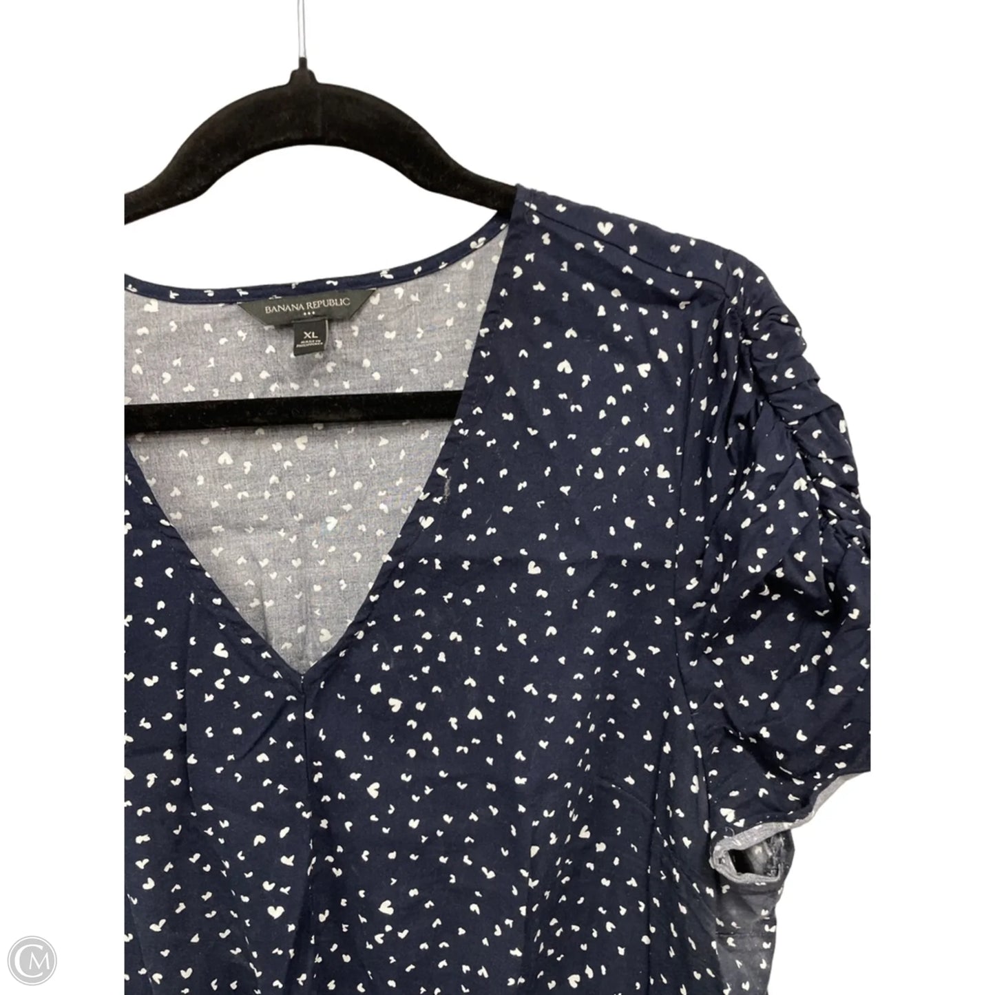 Dress Casual Midi By Banana Republic In Blue, Size: Xl