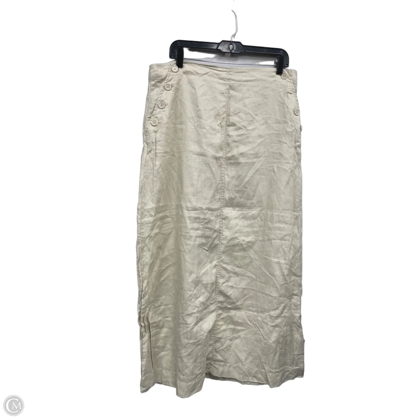 Skirt Maxi By Sophie Max In Tan, Size: Xl