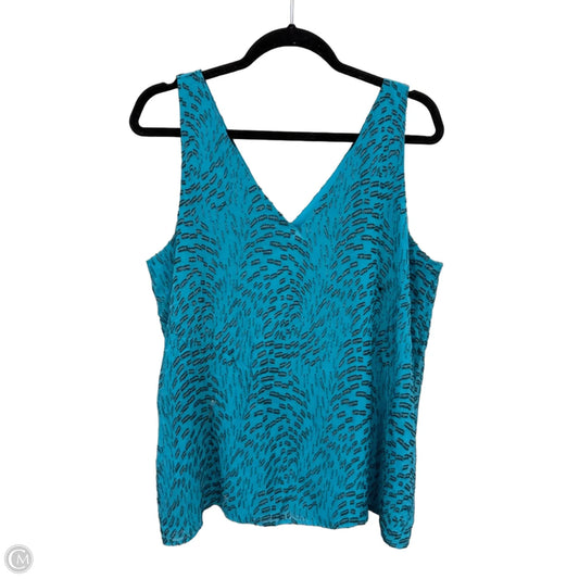 Blouse Designer By Lilly Pulitzer In Teal, Size: L
