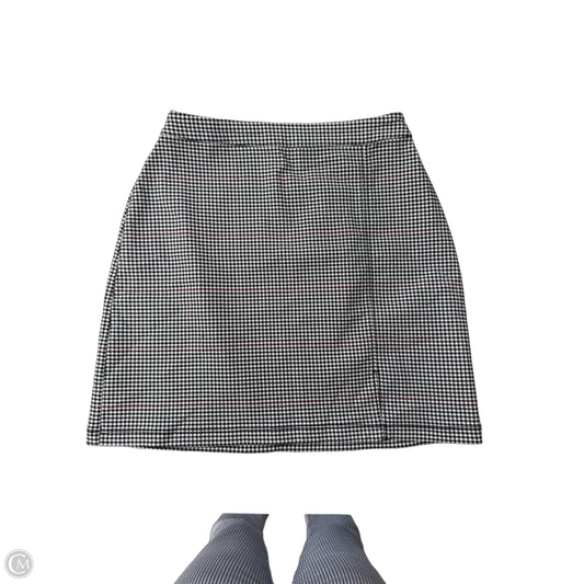 Skirt Mini & Short By Hollister In Black & White, Size: Xs