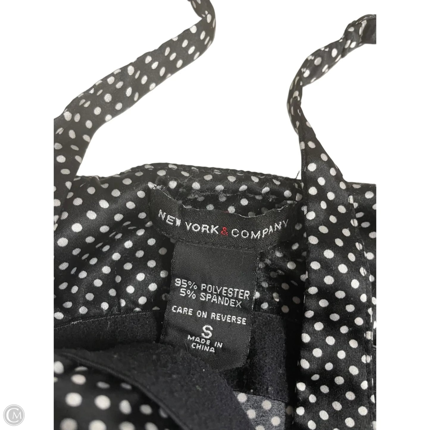 Tank Top By New York And Co In Black & White, Size: S