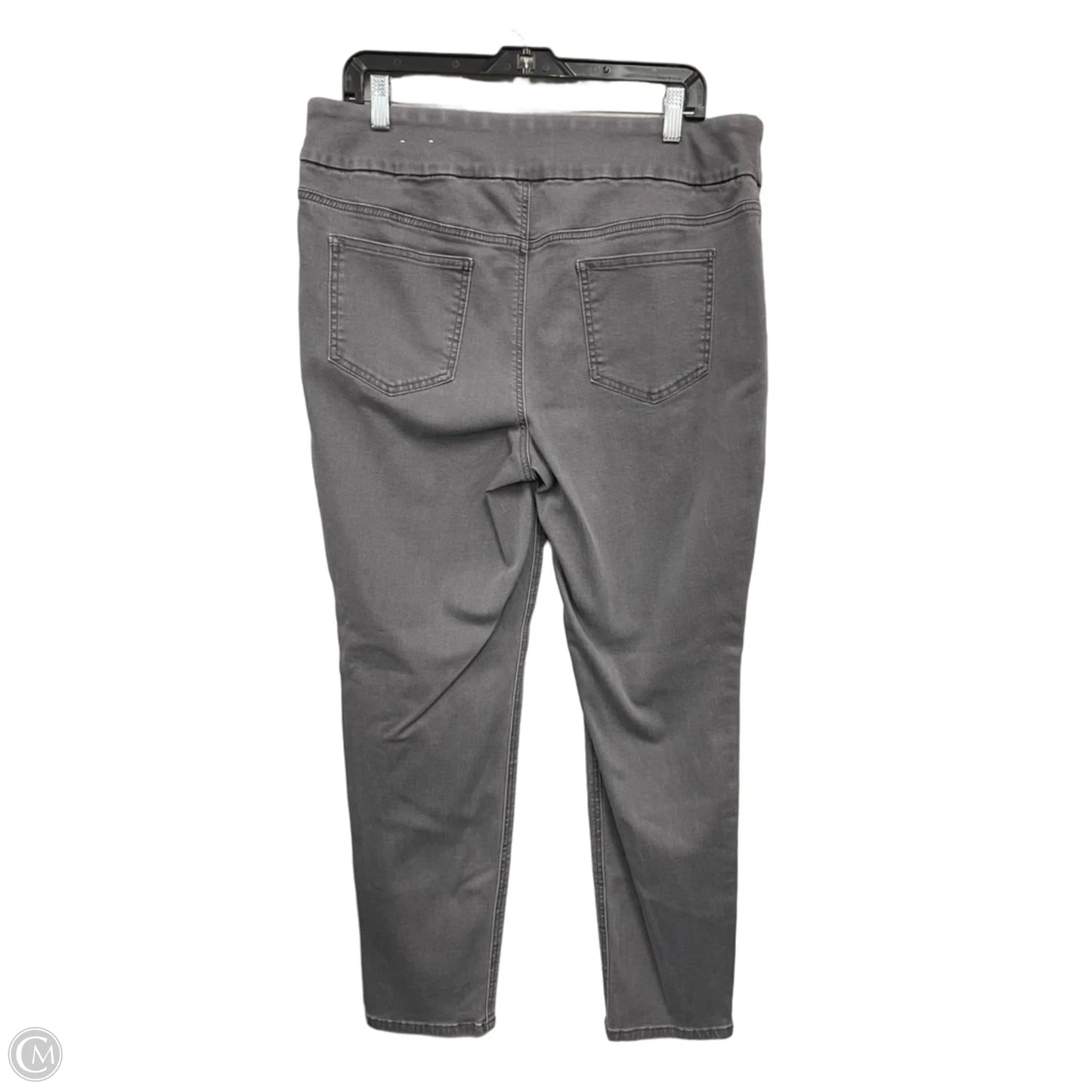 Jeans Jeggings By Chicos In Grey, Size: M