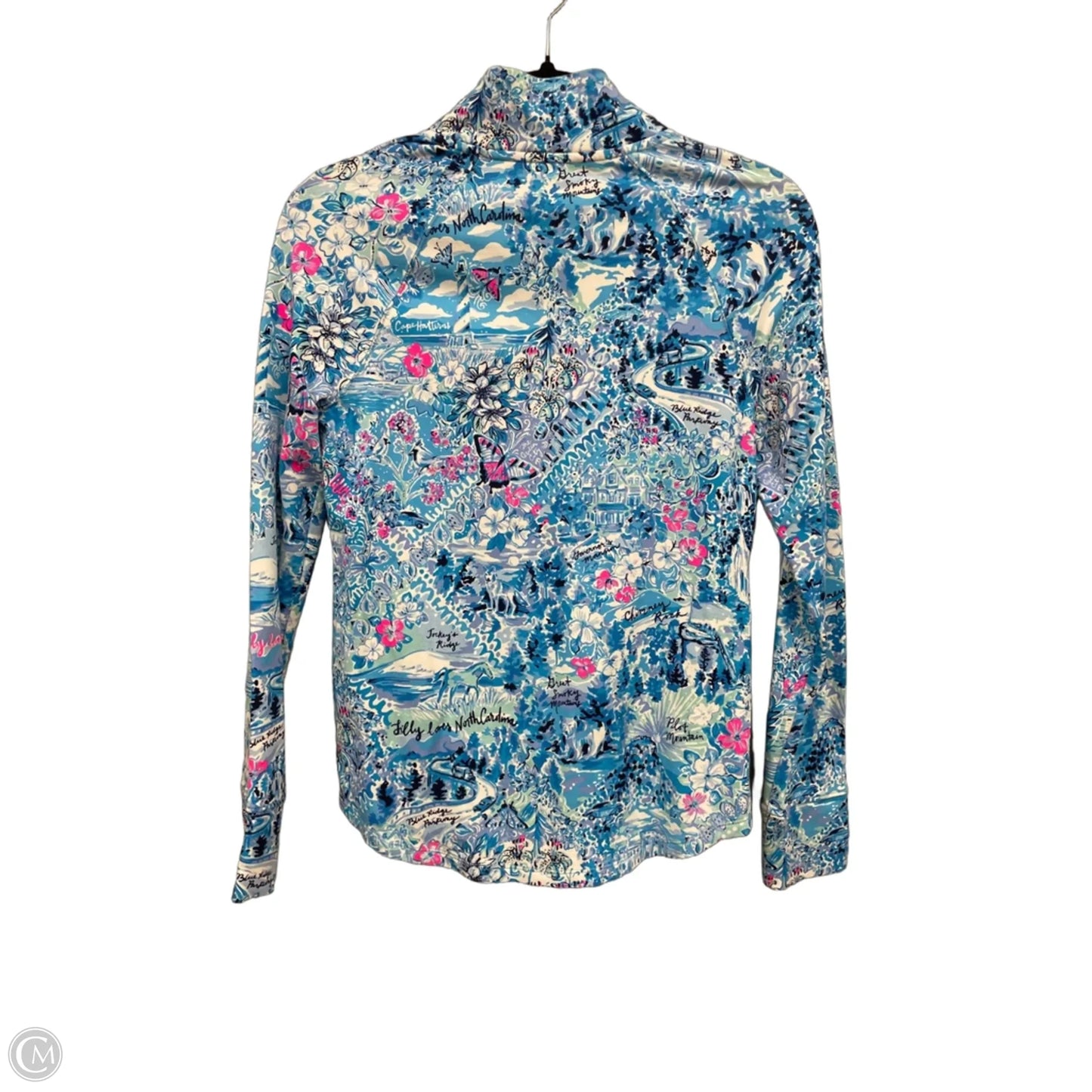 Jacket Designer By Lilly Pulitzer In Blue, Size: Xs