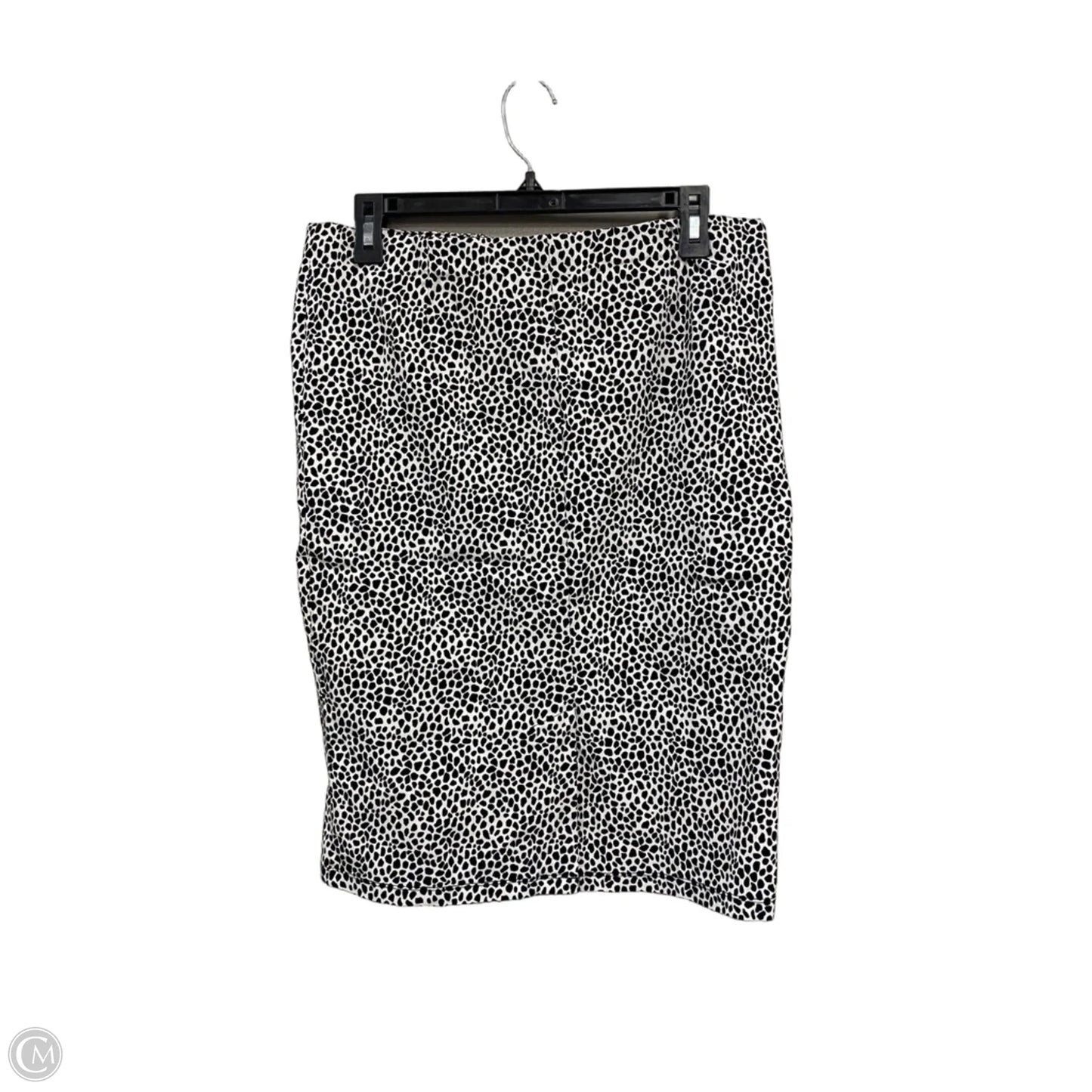 Skirt Midi By 89th And Madison In Black & White, Size: L
