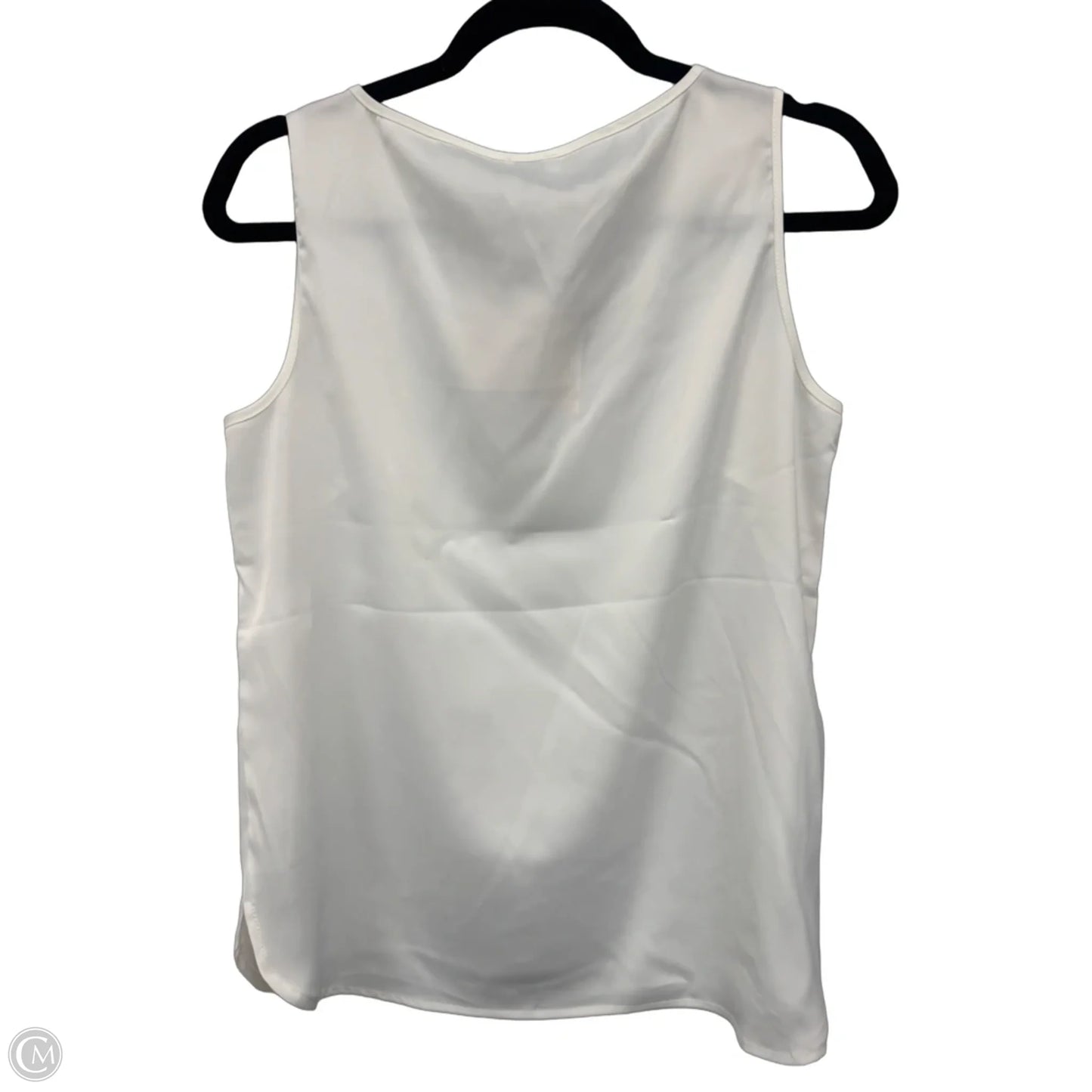 Top Sleeveless By Anne Klein In White, Size: S