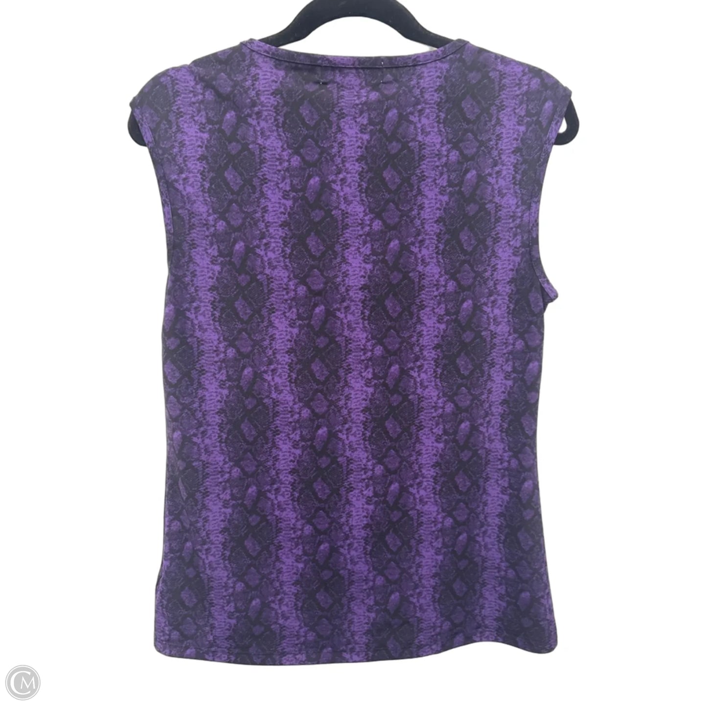 Top Sleeveless By Michael By Michael Kors In Purple, Size: M