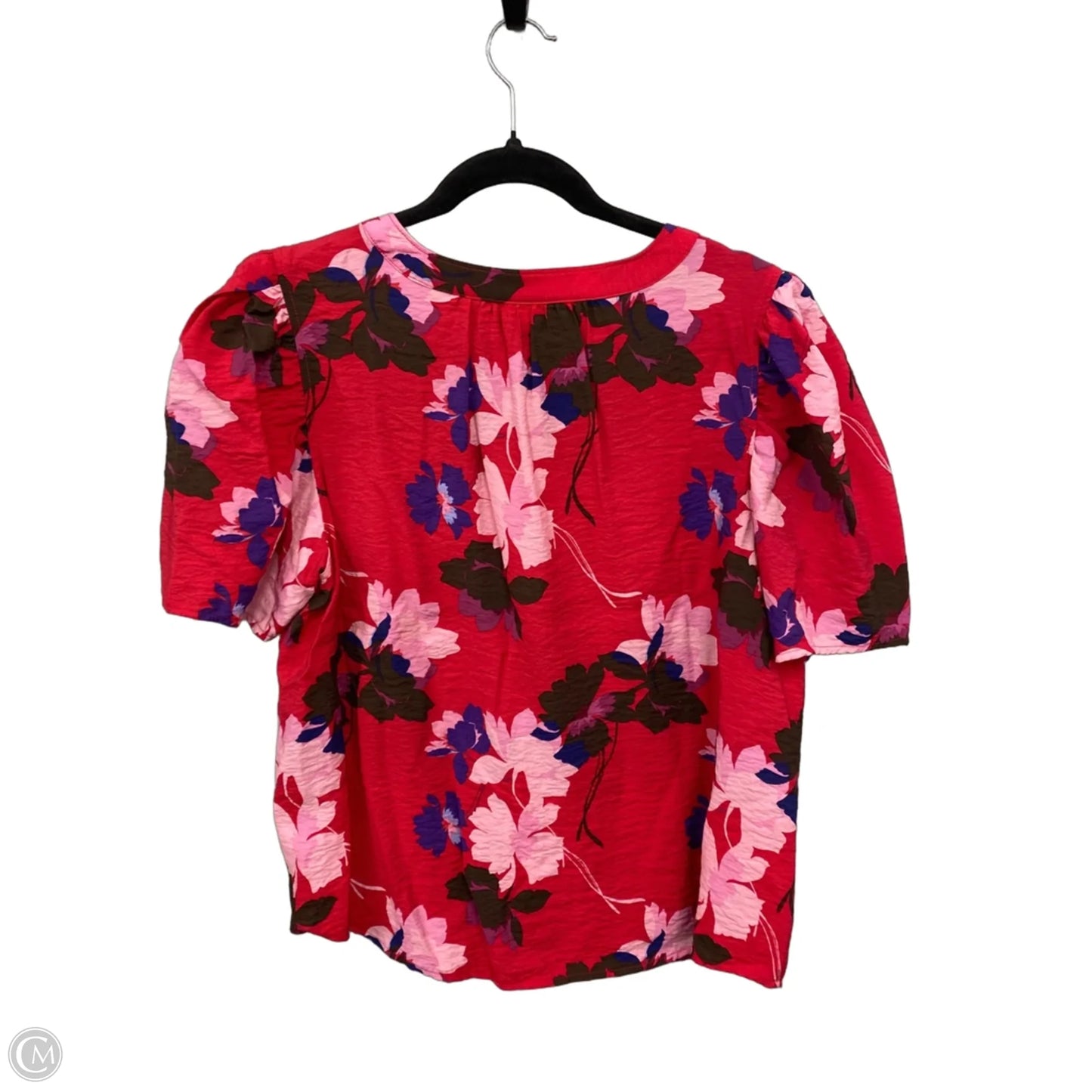 Top Short Sleeve By Liz Claiborne In Red, Size: Xl