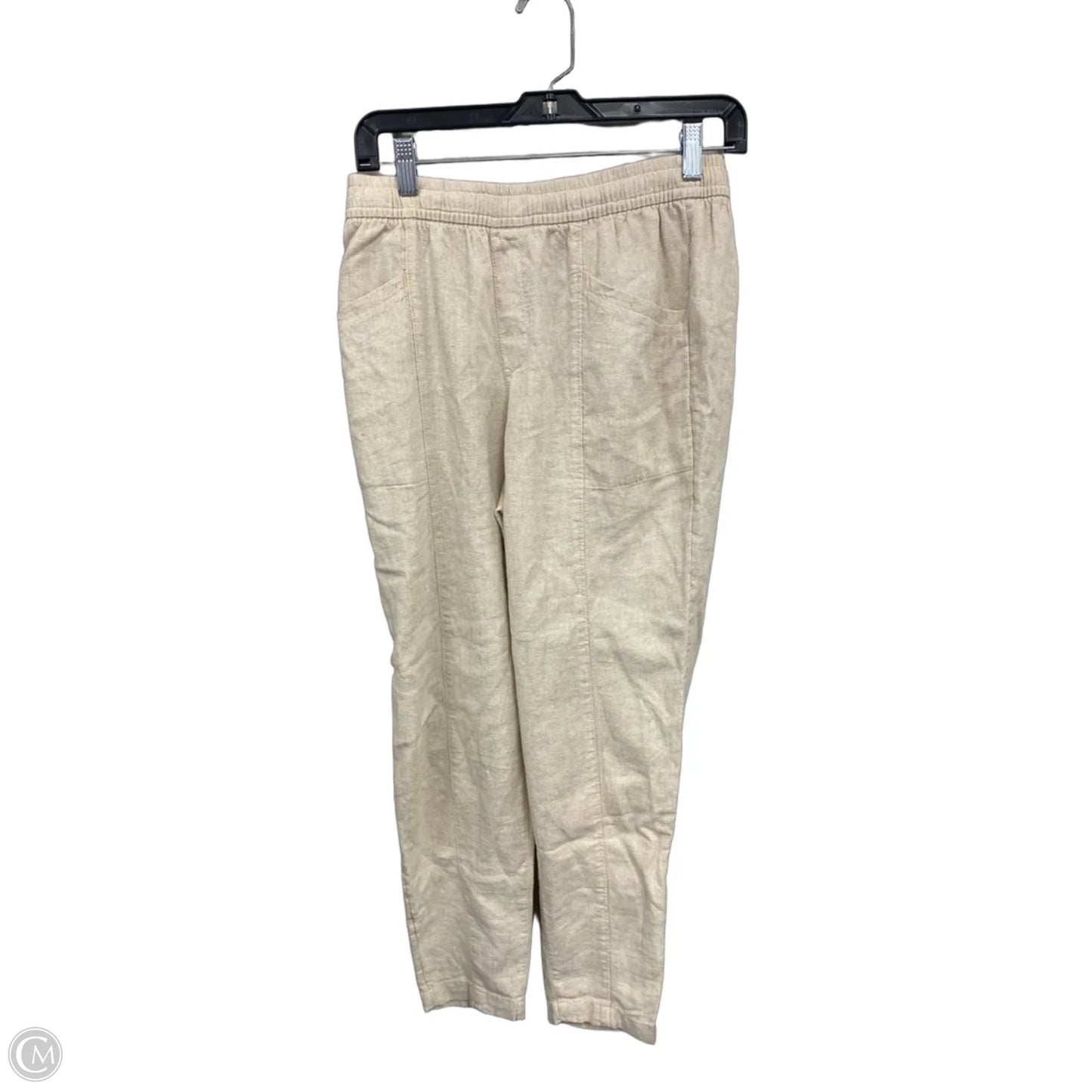 Pants Linen By Old Navy In Cream, Size: Xs