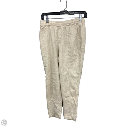 Pants Linen By Old Navy In Cream, Size: Xs