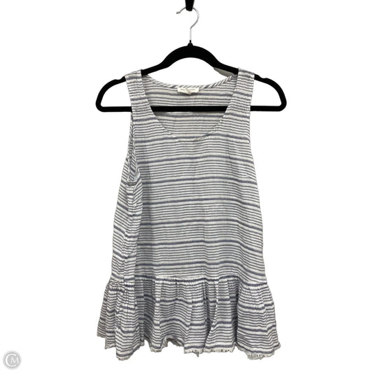 Top Sleeveless By Beachlunchlounge In Striped Pattern, Size: L