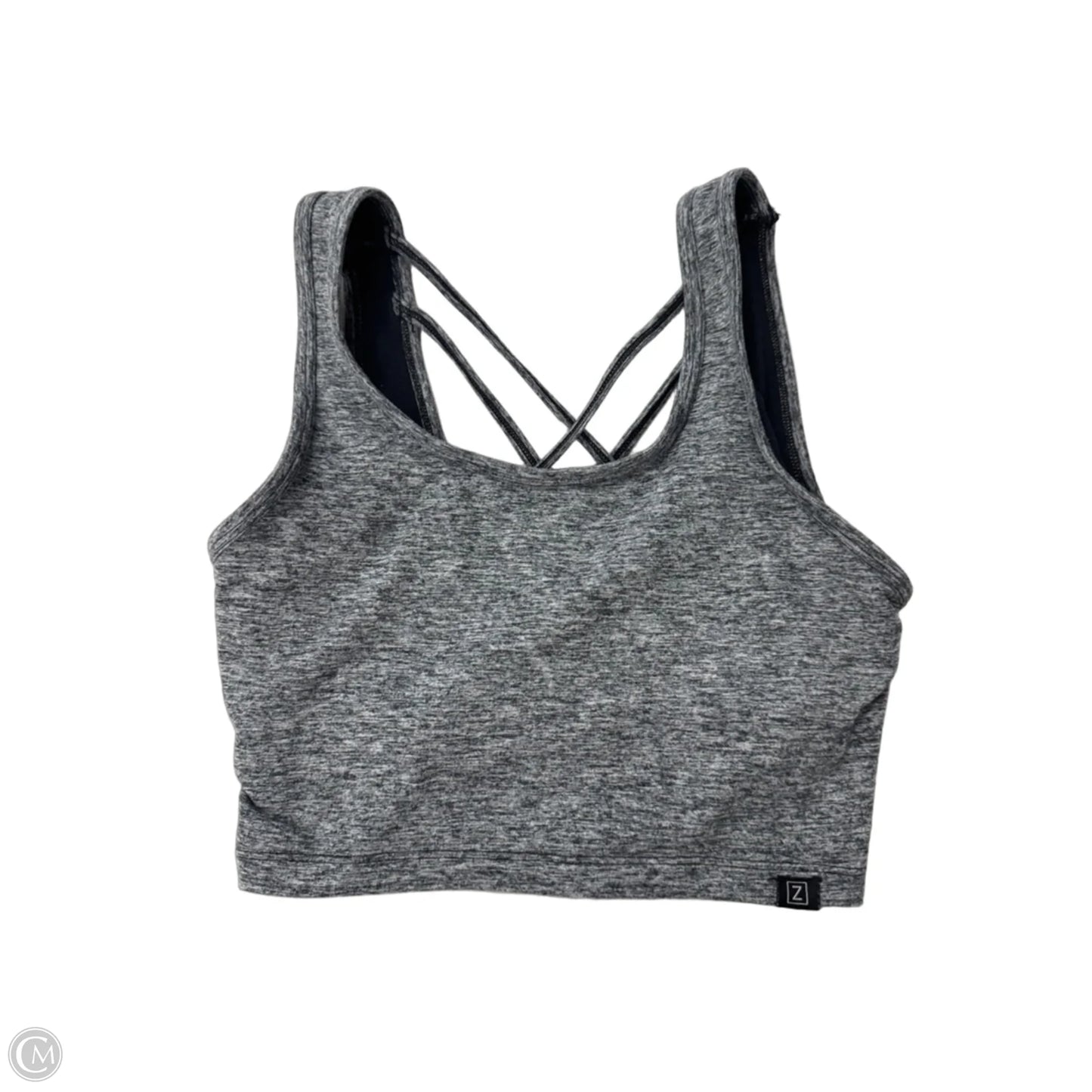 Athletic Bra By Clothes Mentor In Grey, Size: S