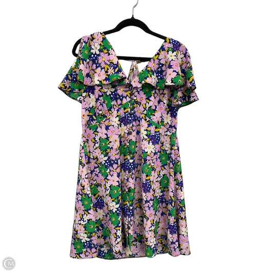 Dress Casual Short By Asos In Purple, Size: L
