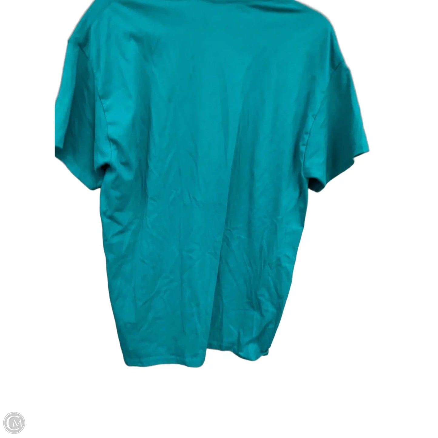 Top Short Sleeve Basic By Gildan In Teal, Size: L
