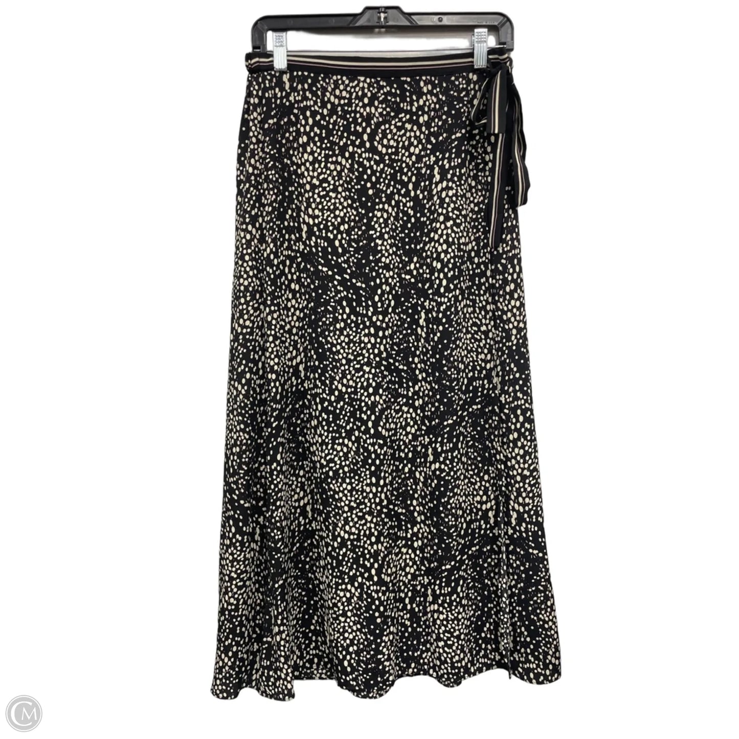 Skirt Maxi By Max Studio In Black & Cream, Size: S