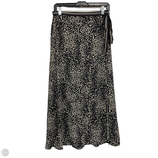 Skirt Maxi By Max Studio In Black & Cream, Size: S