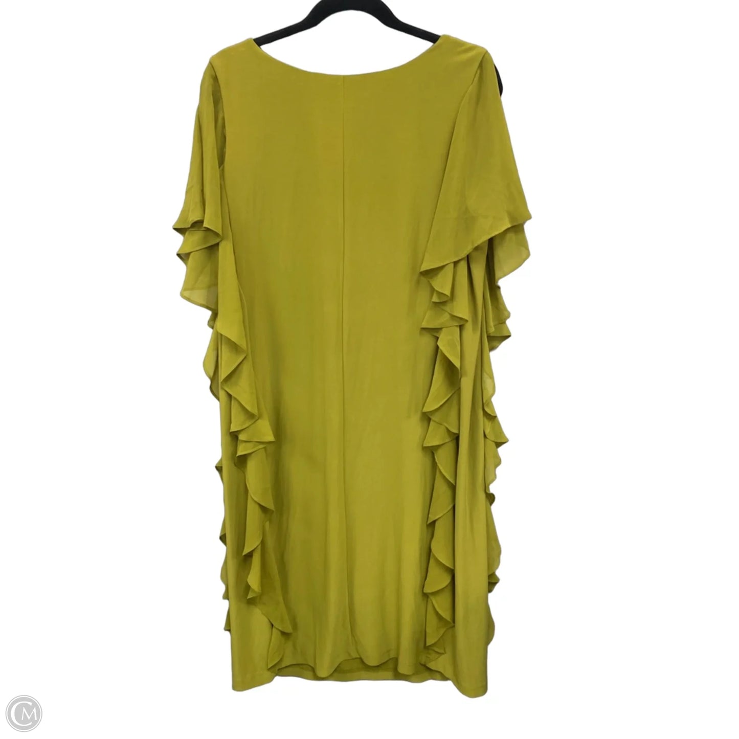 Dress Casual Short By Clothes Mentor In Green, Size: 2x