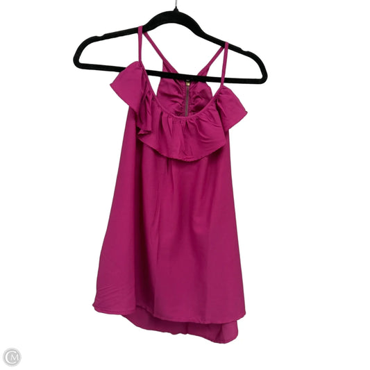 Top Sleeveless By Clothes Mentor In Pink, Size: M