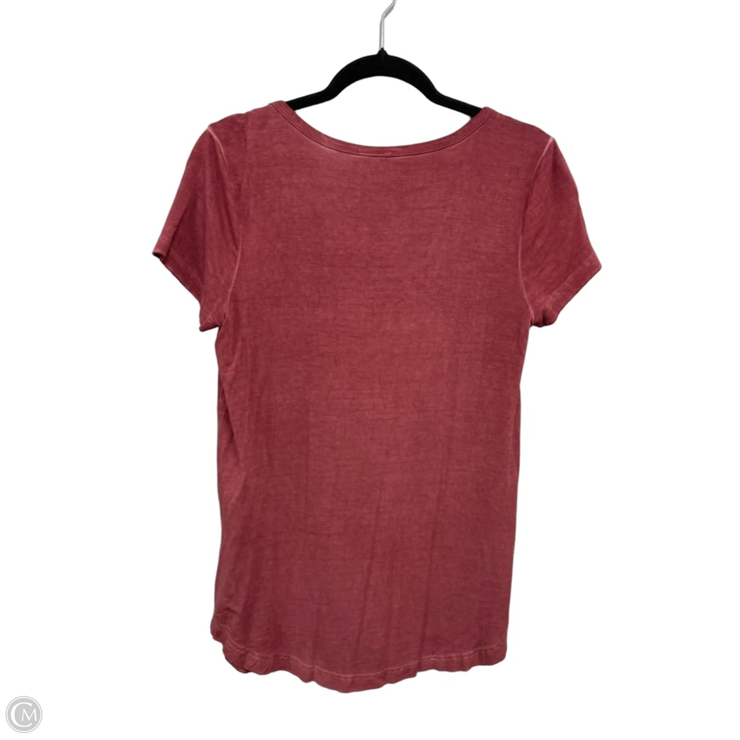 Top Short Sleeve Basic By Cable And Gauge In Red, Size: S