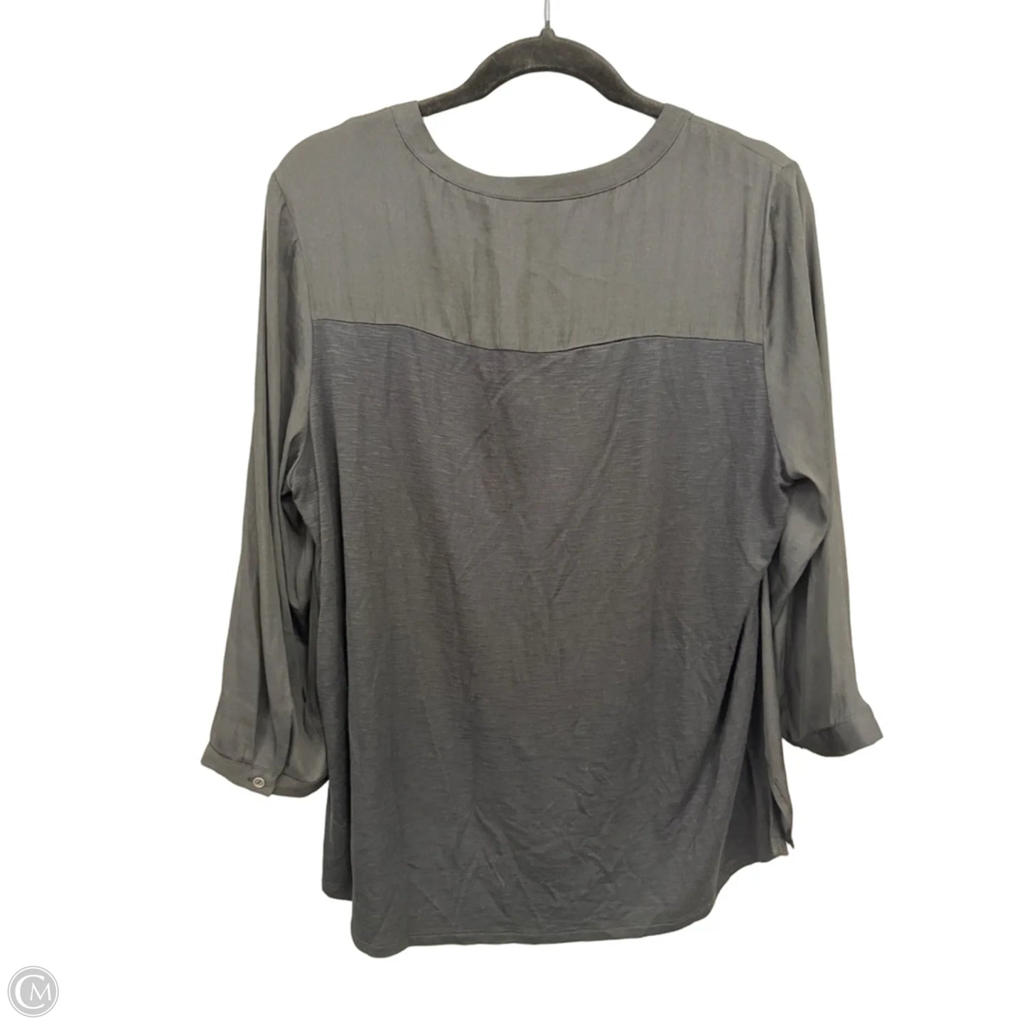 Top Long Sleeve By Clothes Mentor In Black, Size: L