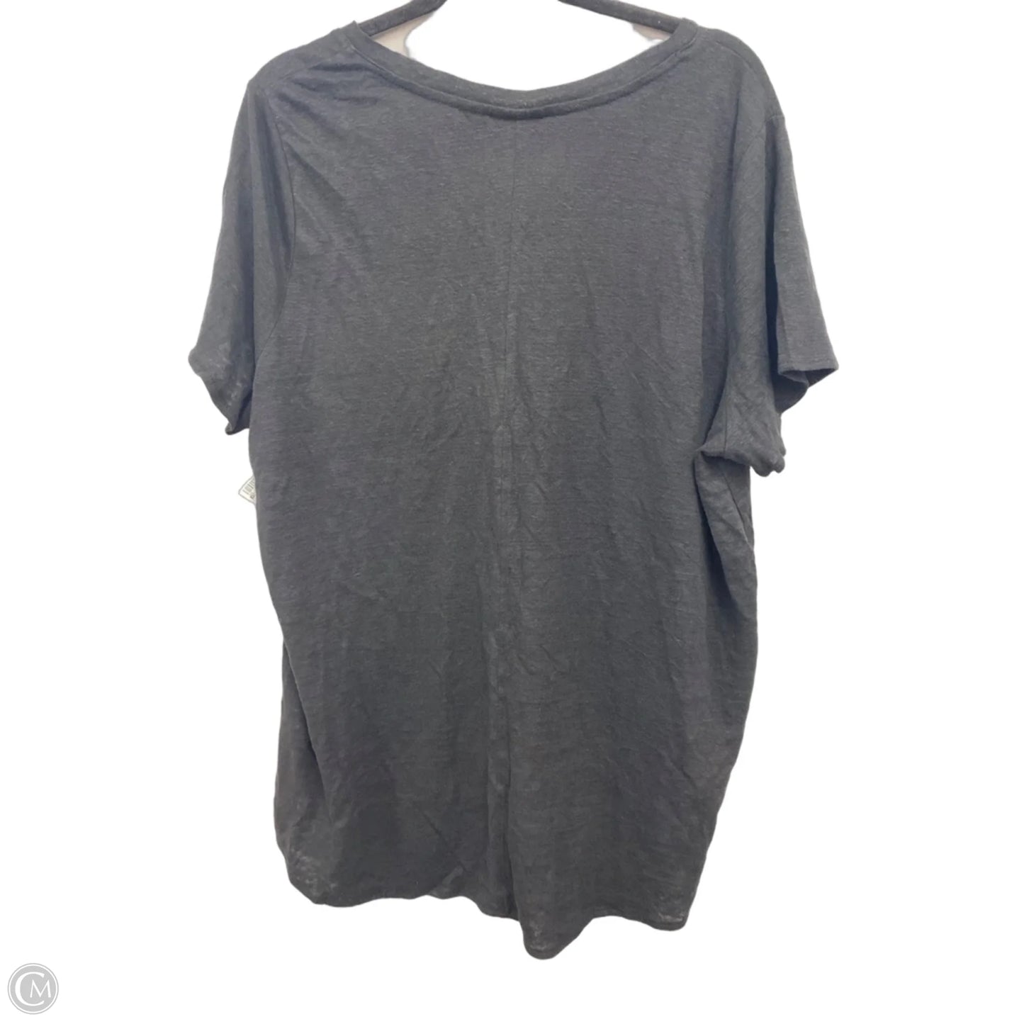 Top Short Sleeve By Tahari In Black, Size: 2x