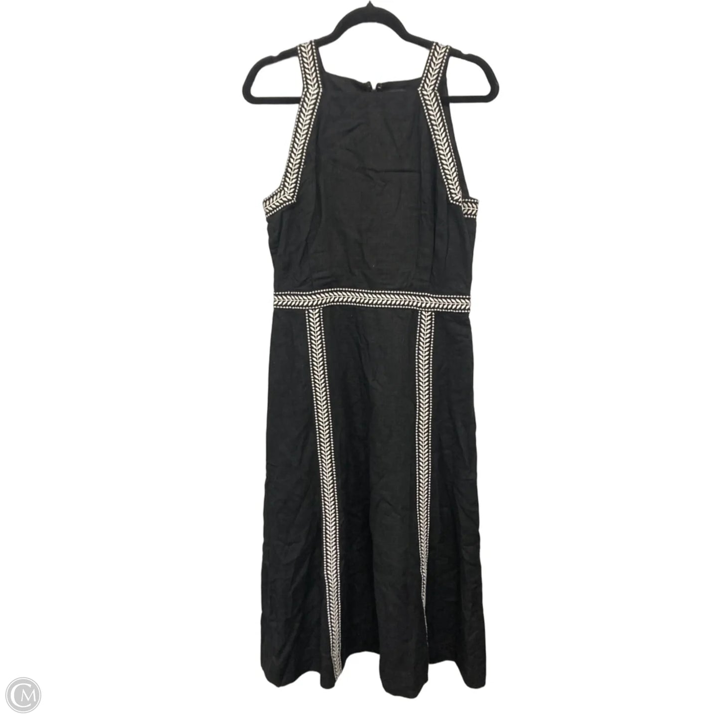Dress Casual Maxi By Ann Taylor In Black, Size: 6