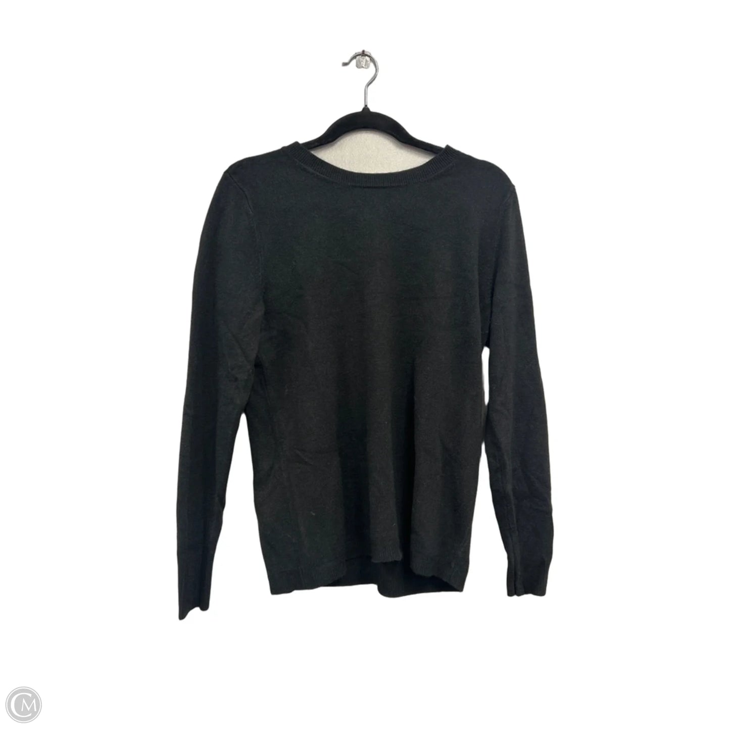 Sweater By Croft And Barrow In Black, Size: M