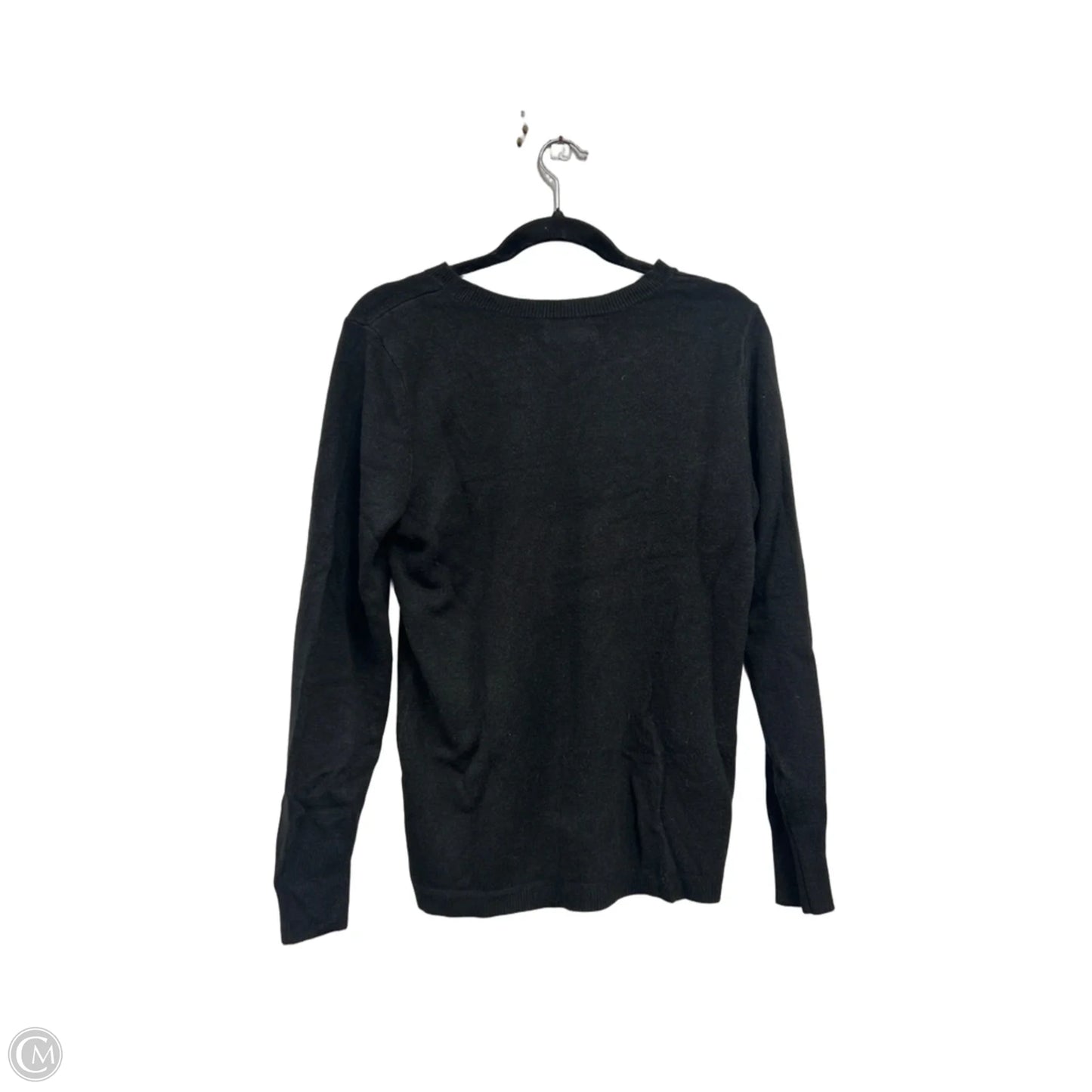 Sweater By Croft And Barrow In Black, Size: M
