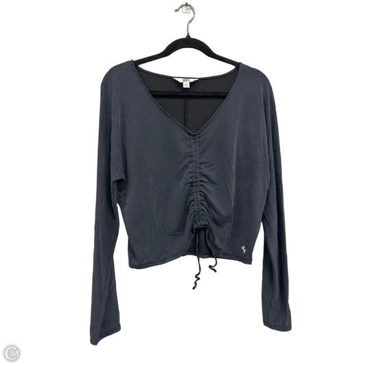 Athletic Top Long Sleeve Crewneck By Joy Lab In Grey, Size: M