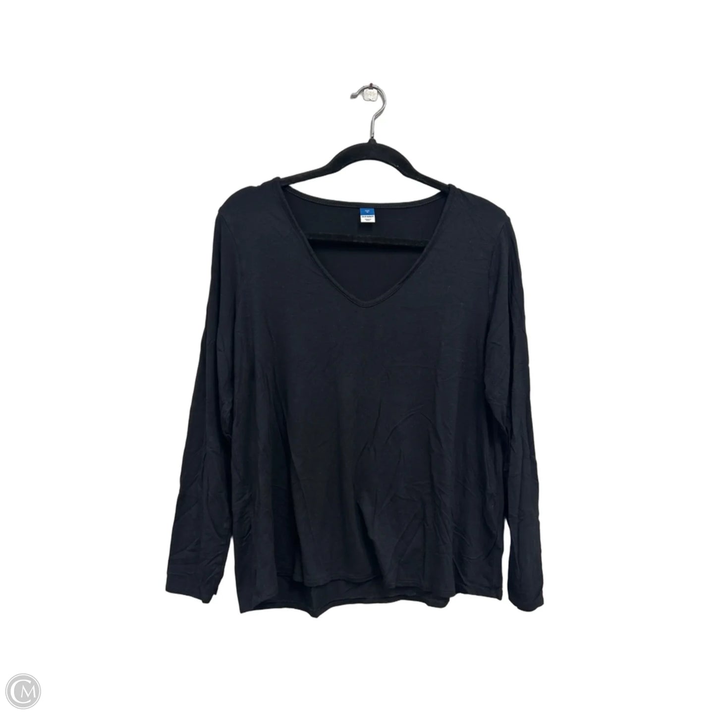 Top Long Sleeve By Old Navy In Black, Size: M