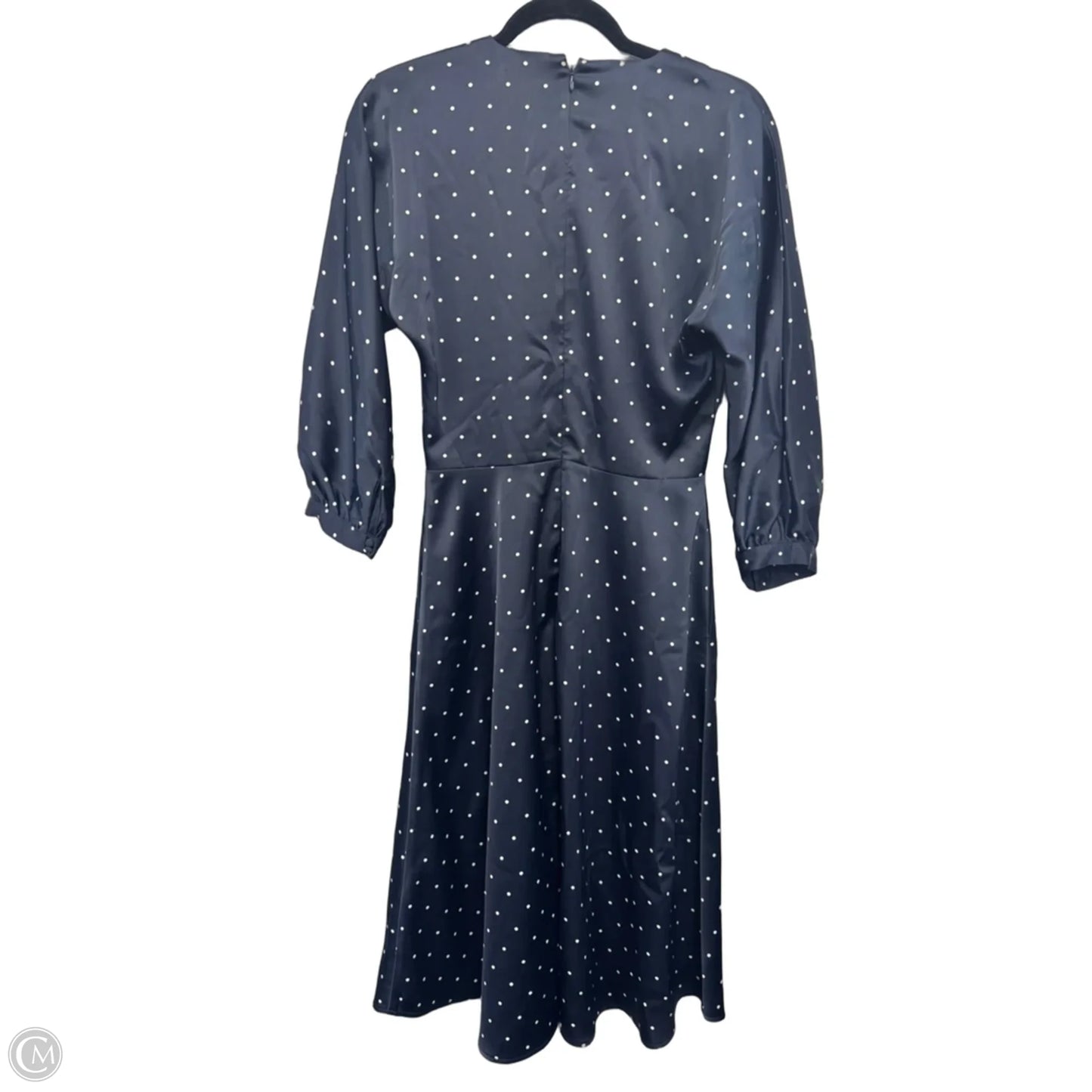 Dress Casual Midi By Express In Blue, Size: 6
